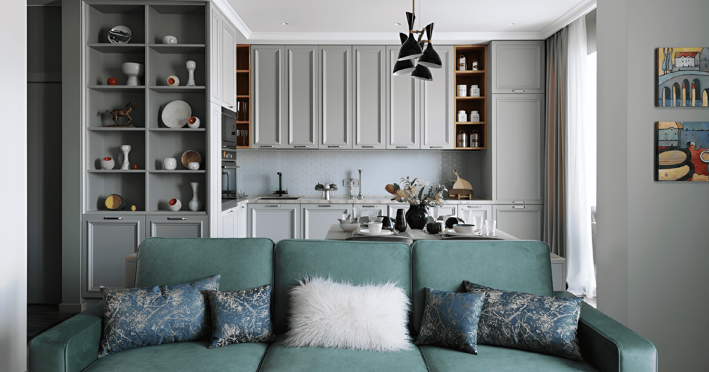 Modern Poise Meets Timeless Grace: A Study in Refined Domestic Serenity