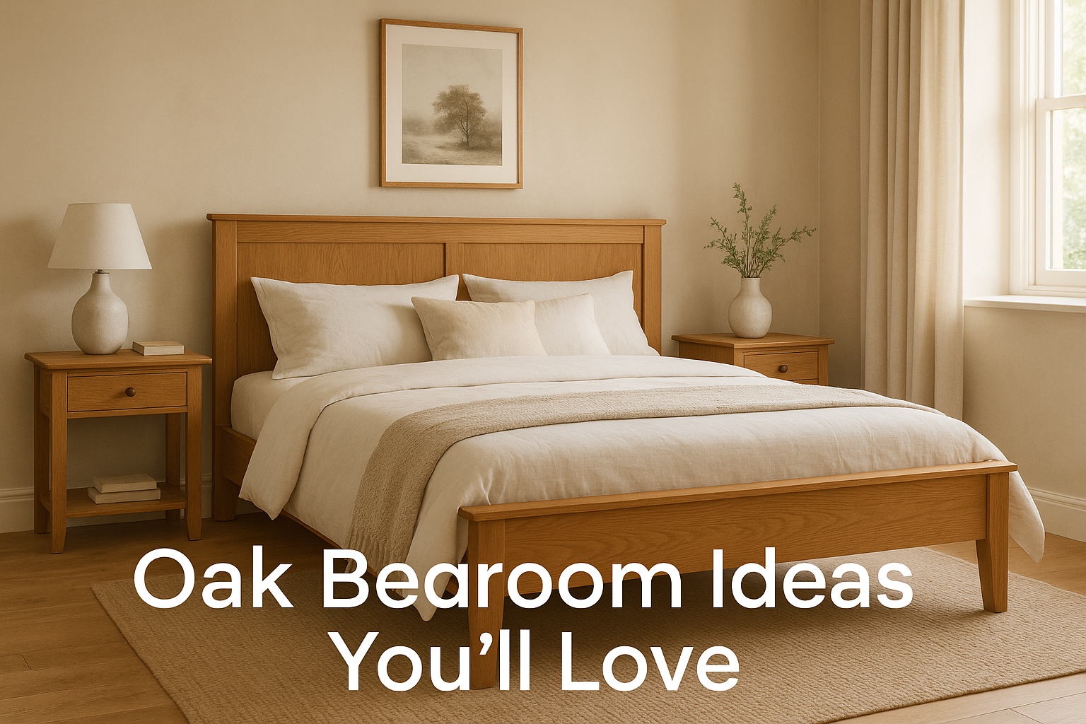 7 Stunning Bedroom Decorating Ideas with Oak Furniture for a Timeless Look