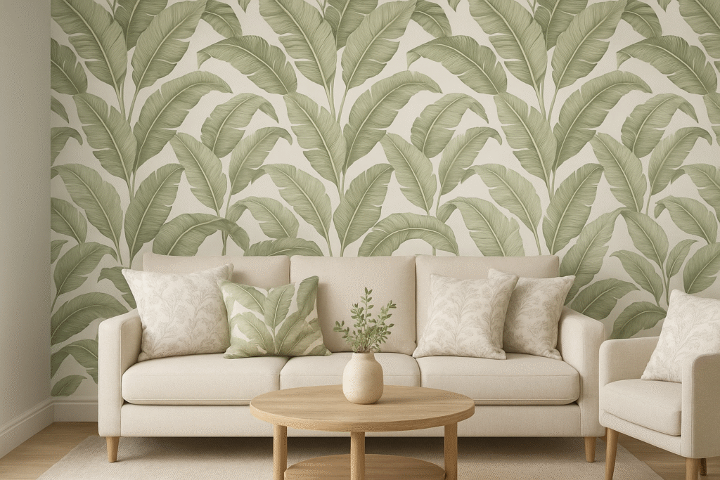 Tropical Patterns with Subtle Elegance