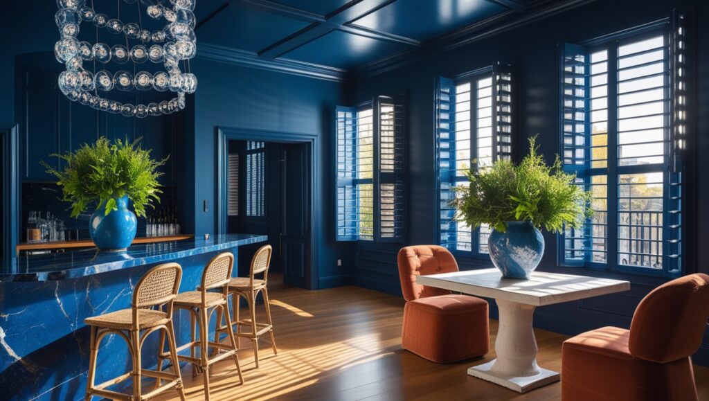 Inside the Bold Beauty of Navy Blue Interiors: Luxe Design Tips You’ll Love